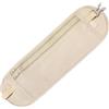 Nexbrill Marsupio di sicurezza per uomini e donne, cintura antifurto con rete traspirante per viaggi, corsa, escursionismo, custodia con cerniera 34 x 13 cm (giallo)