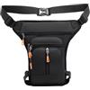 Generico Borsa Per La Coscia, Borsa Per La Coscia Per Moto Con Cinturino Per Le Gambe, Organizer Regolabile, Impermeabile Per Correre, Ciclismo, Pesca, Chiavi Da Viaggio, Telefono