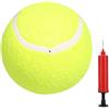 Generico Pallina da tennis gigante per cani, Pallina da tennis grande | Palla da gonfiabile oversize per cani - Palloni da gioco per bambini con pompa e ago, giocattoli con palline per cuccioli, giocatt