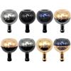 Nexbrill Pomello a sfera in metallo per mulinelli DAIWA compreso Settla per FUEGO Soare Sephia Certate Ainity Luviyas Emeraldas (oro nero)