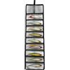 Generico Copri-Esche Da Pesca Artificiali - Organizer Portatile con 10 Tasche Per Esche,Piccola Borsa Da Pesca Per Esche Da Traina,Per Outdoor, Kayak, Barca, Riva, Lago E Mare Profondo, Uomo Pescatore