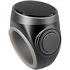 Fruusv Counter Clicker Ring, Prayer Counting Aid, 4-Digit Finger Large Digital Display, Portable & Meditation Clicker Relaxation for Active Fingers, Handheld Counters
