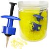 NewShot Bander per esche a pellet e 3000 fasce per pesca alla carpa, ideale per esche a particelle (3000 fasce e bander (3 mm x 5 mm)