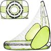 Générique Scopo Calcio Bambino Portatile Sport Esterno 120 x 80 x 80 cm - Rete pieghevole ultraleggera genitore-bambino, nylon ad alta elasticità, grande stabilità