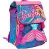 Giochi Preziosi - Zaino Estensibile Barbie c/Ganci, Pop-up Coda Sirena, 2 Scomparti e Tasca Frontale, Schienale e Spallacci Imbottiti, per la Scuola primaria, 31 l x43 h x17,5 p cm, capacità 23,5 l