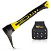 Xforst X-P55F BX Sappie Sapie Handsappie, supporto per martello incluso, ideale per la manipolazione di legno, tronchi di legno e tronchi di legno, manico in fibra di vetro.