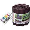 Bradas OBFB 0915 Beeteinfassung, bordo del prato, 9 mx 15 cm, marrone