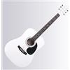 Classic Cantabile WS-10WH Chitarra Western bianca, Stile Dreadnought