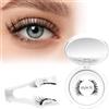 Higu Clace Ciglia Finte Magnetiche Con Applicatore, Non Richiedono Colla, Naturali E Realistiche, Facili Da Applicare E Rimuovere (Style-N8)