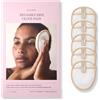 Waschies Set di 5 panni per il trucco, colore beige/bianco, per la pulizia delicata del viso, lavabili, riutilizzabili e ipoallergenici, per tutti i tipi di pelle, alternativa ai dischetti di cotone e