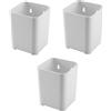 Alipis 3 Pz Contenitore Da Parete Supporto Per Telecomando Custodia Per Penne Organizer Da Parete Per Il Trucco Organizer Per Penne e Matite Astuccio Multifunzione Ufficio Organizzatore