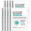 APLB Gluthathione Niacinamide Sheet Mask Maschera viso 10 x 25 ml