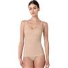 Lovable Canottiera con Reggiseno Integrato Senza Ferretto | Canotta in Microfibra Senza Cuciture per Un Supporto Invisibile | Invisible Fusion Donna, Nudo Chiaro, XL