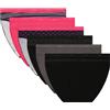 DIM Mutandine da donna set di 6 | Tasche in cotone elasticizzato | Slip confortevole in cotone ed elastan | Multicolore | Stile quotidiano