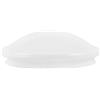 jojofuny Paralume a Cupola in Acrilico per Lampada Ventilatore da Soffitto, Diametro 19 CM, Altezza del Bordo 1,5 CM, Copertura di Ricambio per Ambienti Domestici e Ufficio