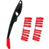 NCCHDZSW Strumenti per Calafataggio con 2 Pezzi 9 Forme Joint Spatola per Sigillante Estrattore per Fughe in Silicone Spatola per Silicone Portatile per Angoli Interni e Abbellimento Delle Cuciture
