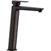 Paini - Miscelatore lavabo nero opaco altezza 282 mm Nove 09YO205TCLL - RUB10549 - nero opaco, senza scarico