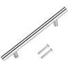 Vogueing Tool Maniglia a T per maniglia a T, 2 maniglie in acciaio inox spazzolato, per armadietti, cassetti, porte, mobili da cucina (12 x 192 x 300 mm)