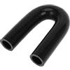A ABSOPRO Tubo Flessibile In Silicone Nero 1 Pz Per Auto Universale | 22mm/0.87 ID, 120mm/4.72 Lunghezza, 5mm Spessore, -60°C~300°C, 1Mpa, Per Refrigerante, Olio, Freni, Antigelo