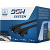 DGH System Barre portatutto portapacchi BARRE compatibile con VOLKSWAGEN Taigo SUV 5-porte dal 2022 max 90 kg 120 cm Alluminio