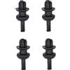 Vuzmode Corda for ripiano portaoggetti for auto, for Opel, for Corsa F 2019 2020 2021, 4 pezzi, gancio for ripiano portaoggetti for bagagliaio, clip for cinghie, gancio di montaggio, staffa 7903077159