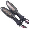 UUSNMOTO Luci Svolta Motocicletta Indicatore Di Direzione A LED Per Multistrada 1200/DVT/ENDUOR 1260/S Per Diavel Per Supersport 950 V4 Posteriore Per Moto Frecce