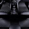 AWCYRHI 4 Pezzi Tappetini Auto, per Alfa Romeo Junior 2024 Tappetini per Auto Personalizzati Antiscivolo ImpermeabileTappetino in Tutto Il Tempo Tappeti,A/Black