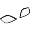 Hivvaor Adesivi decorativi per la console centrale dell'au Per Opel per vauxhall per mokka 2013-2015 Rivestimento della presa d'aria