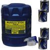 Diederichs Olio per motori Mannol Multifarm STOU 10W-40 per macchine agricole 4xMotor Flush, 20 l