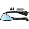JSTVCUI Specchietti Manubrio PER Tmax 500 Tmax500 T Max 500 TMAX 530 2001-2016 2002 2003 2004 2005 2006 2007 CNC Specchietto Retrovisore Laterale Per Moto