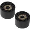 BESTYASH 2 Pezzi Puleggia Tendicatena Moto 8mm, Rullo Guida Catena Motore per Mini Moto Cross Atv, Tenditori a Rulli per Catene, Pezzi di Ricambio per Motociclette