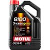 Motul 8100 x-cess gen2 5w40 5lt. olio motore autoveicoli 109776
