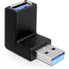 Delock Adattatore Delock USB3.0 A -> A St/Bu 90Â° [65339]