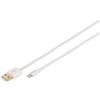 Digitus Cavo Digitus Lightning/USB-A 1m bianco