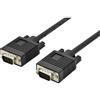 Digitus VGA Cavo di collegamento [1x Spina SUB-D a 15 poli - 1x Spina SUB-D a 15 poli] 3 m Nero [AK-310103-030-S]