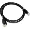 A-LAN Cavo di rete A-Lan KKU6CZA0.5 U/UTP cat.6 PVC 4x2x24/7AWG 0.5m Nero [KKU6CZA0.5]