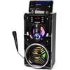 Altoparlante Squeak BeatBoxer SQ1000 con Karaoke Wireless/Bluetooth Nero [SQ1000]