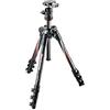 Manfrotto MKBFRC4-BH Kit Befree con Testa a Sfera e Sacca di Trasporto, 4 Sezioni in Carbonio, Nero/Antracite