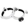 getuse 2 anelli di montaggio per tubo telescopico per 80DX, in metallo, 80 mm, bianco, facile da montare, accessori per astronomia