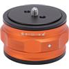 Domary Piastra a Sgancio Rapido 3/8 1/4 Adattatore per Montaggio Fotocamera Piastra a Sgancio Rapido Adattatore per Montaggio su Treppiede Carico da 20 Kg Rotazione 360° Twist Lock