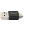System-S Adattatore USB 3.0 tipo A maschio a 3.1 C maschio unidirezionale cavo 10 Gbps 100 W