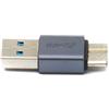System-S Adattatore USB 3.0 tipo A maschio a micro B maschio unidirezionale 5 Gbps 100 W