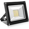 papasbox Faretto LED DC 12V-24V 30W, 3000LM Luce Bianca Fredda 6500K, IP65 Impermeabile Proiettore LED a Bassa Tensione per Auto, Camper, Barca, Giardino, Garage, Cantiere