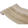 DecoMeister Pellicola Adesiva per Mobili 45x240 cm - Carta Adesiva Effetto Legno per Rivestimento Mobili Cucina e Tavoli - Pellicola Decorativa Lavabile e Impermeabile - Rovere Sonoma Chiaro