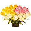 Generico Lampada A Forma Di - Decorazione Floreale Romantica Decorativa - Luce Romantica Tulipano Radiante, Regalo Romantico Per Decorazione Comodino Della Camera Da, Soggiorno, Matrimonio, Ecc.