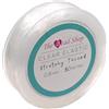 The Bead Shop Filo Elastico per Braccialetti Resistente e Trasparente 0,8 mm x 50 m - Cordoncino Elastico per Perline, Gioielli e Bigiotteria - Elastici per Braccialetti, Cordino per Collane Fai da Te