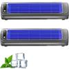 Generic Olygee Cooling Ace Condizionatore d'aria portatile, Festberg Cooling Ace, condizionatore d'aria a parete senza unità esterna, silenzioso con 3 velocità, ricaricabile, per camera da letto, ufficio