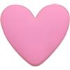 Whakano 10 bottoni grandi, a forma di cuore, accessori per cucire, bottoni in plastica per cucito, per fai da te, scrapbooking e decorazioni, per cappotti di lana, giacche, camicie, tute, 33 mm x 37 mm, rosa