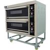 KuKoo - Forno Commerciale per Cucinare Pizza e Altri Cibi a 2 Piani 400°C per Ristorante, Bar, Takeaway, Pub o Panificio