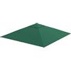 Outsunny Telo di Ricambio Tetto Sostitutivo per Gazebo da Esterno 3x3m